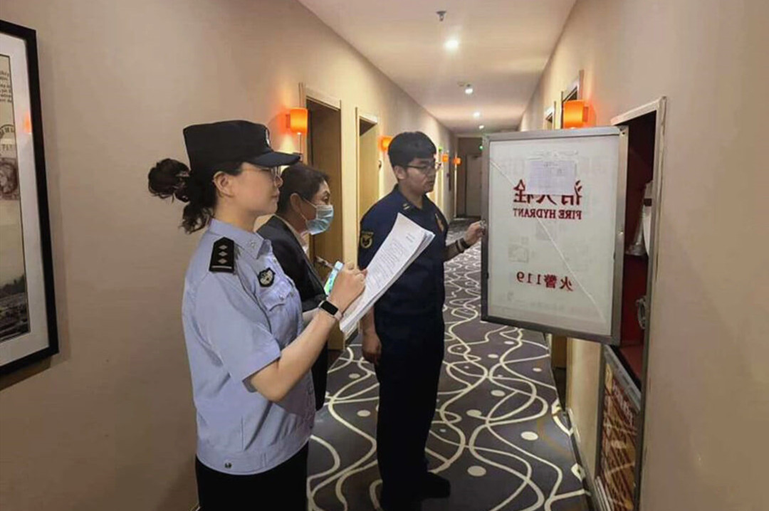 蒙阴县蒙阴街道开展重点场所联合安全检查
